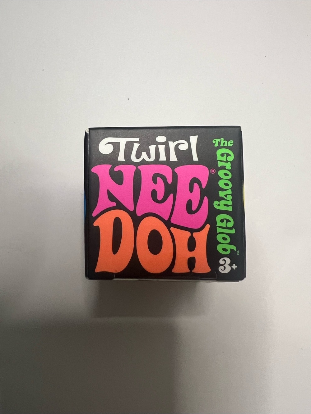 NWT MINI Schylling Twirl Groovy Glob Needoh - Blue